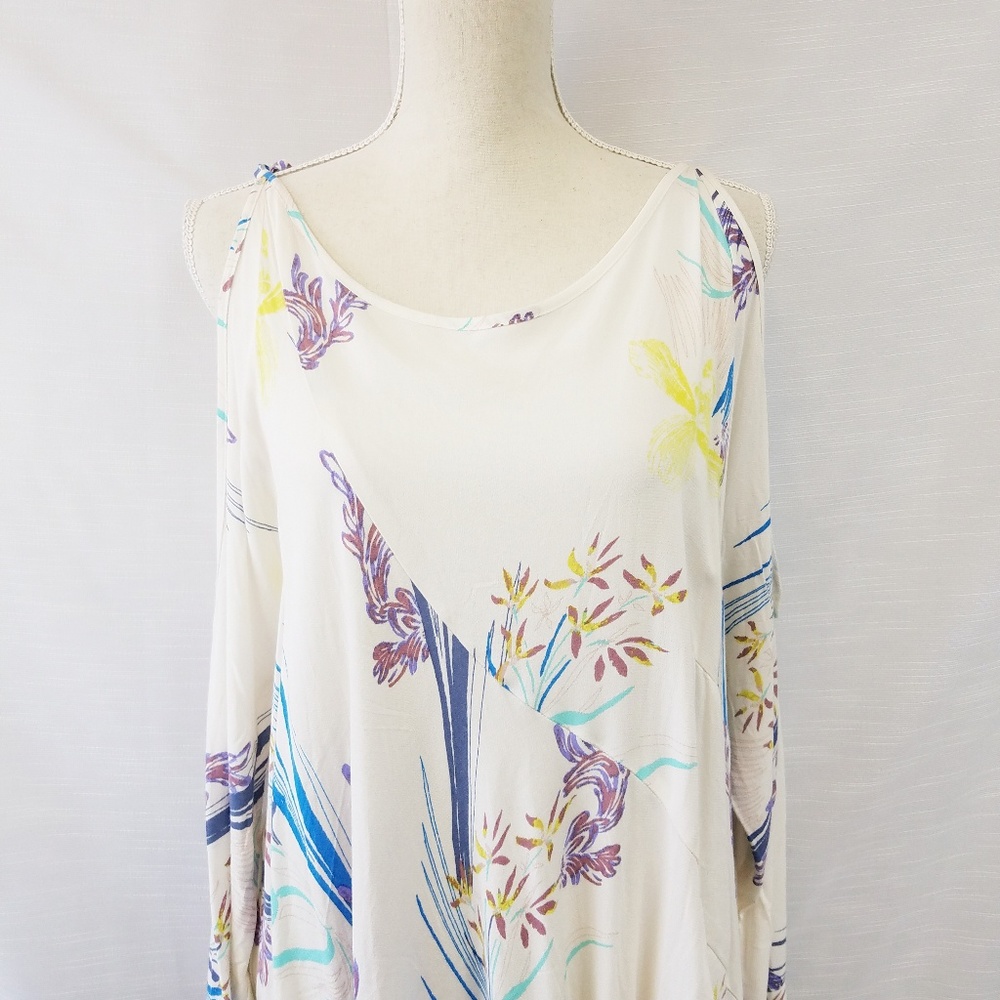 NWOT Free People Clear Skies Printed Tunic Large - Picture 5 of 8